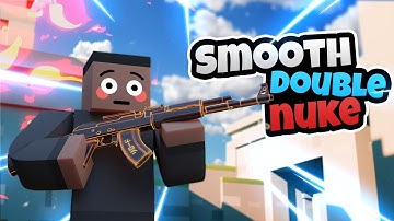 *SMOOTH* 240FPS Recording Double Nuke | Krunker