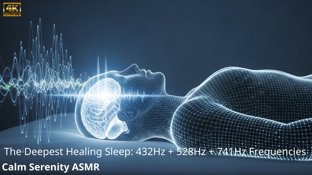 The Deepest Healing Sleep 432Hz 528Hz 741Hz Frequencies for Deep Relaxation | Calm Serenity ASMR