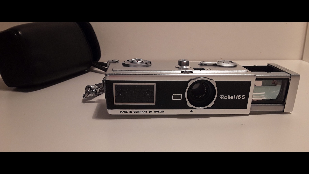 Rollei - 16S - Carl Zeiss Tessar 2,8 25mm - YouTube