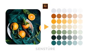 How To Create Color Palette From A Photo | Adobe Illustrator | Save To Swatches screenshot 2