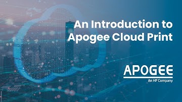 An Introduction to Apogee Cloud Print | Cloud Printing | Apogee Corporation | Managed Print Services