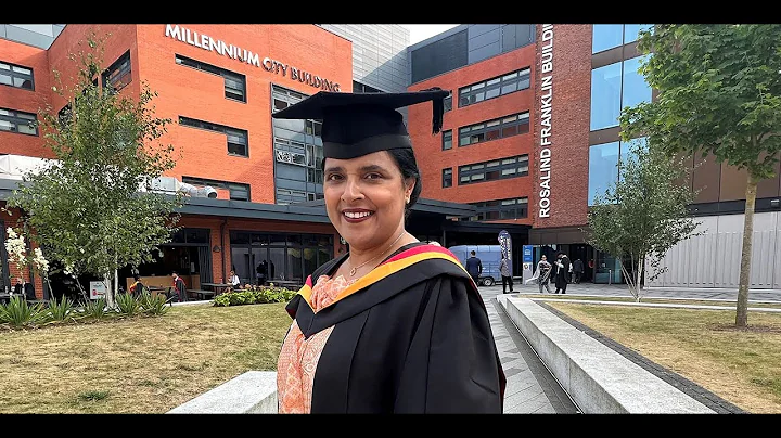 Degree Apprentice graduates after booking herself a First Class degree