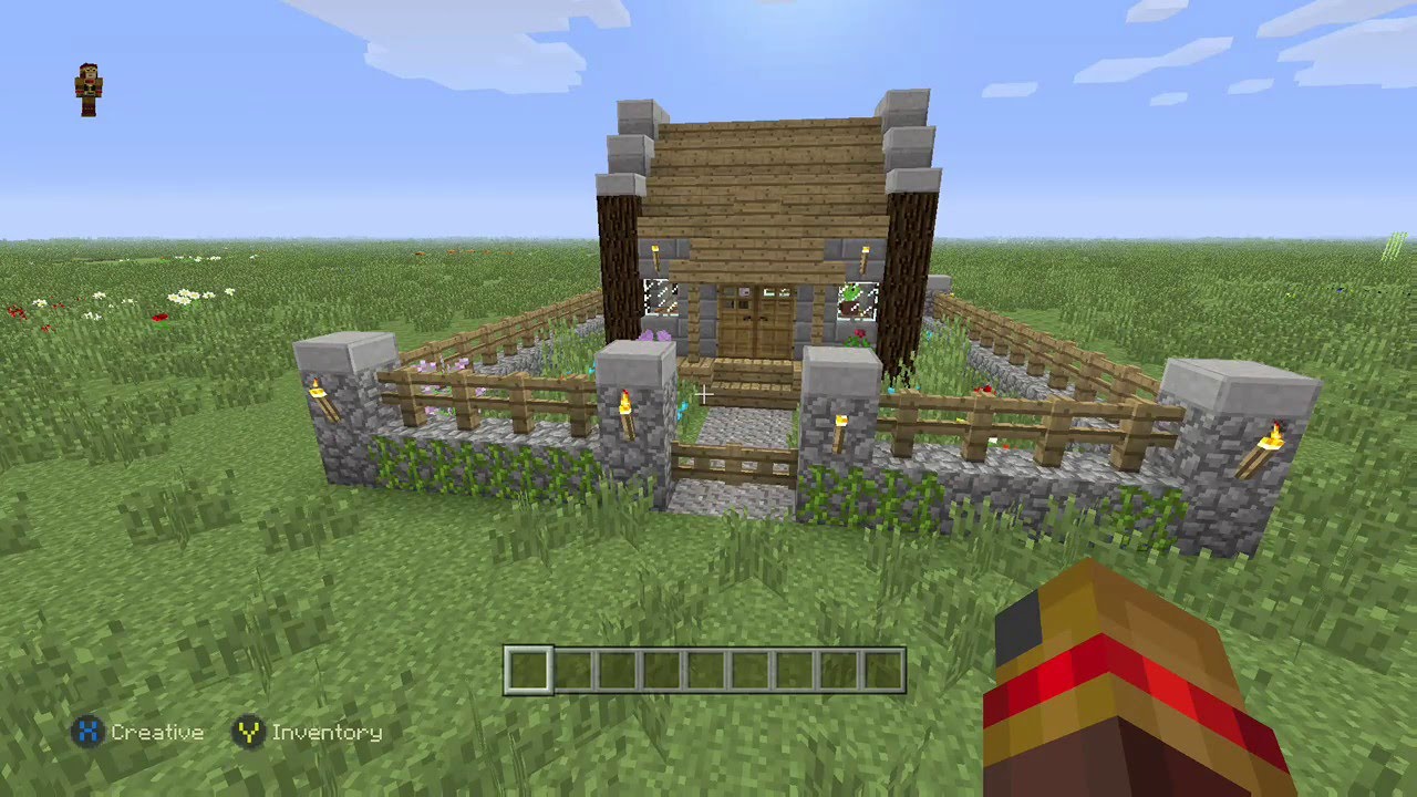 Easy To Build Cosy Cottage Minecraft Xbox One Youtube