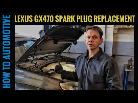 How to Replace the Spark Plugs on a Lexus GX470