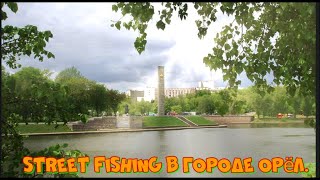 Рыболовные путешествия. Street fishing в городе Орёл.