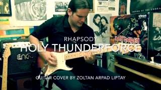 Download Lagu Rhapsody - Holy Thunderforce (guitar cover by Zoltan Arpad Liptay) MP3
