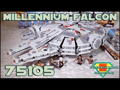Lego Star Wars 75105 Millennium Falcon Review + ИНТЕРАКТИВ