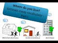 Learn German Vocab: Where do you live? Part I