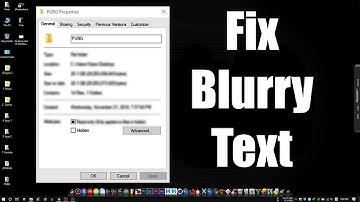 Fix Blurry Text in Windows 10 With Multi Monitors - FMS