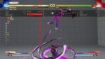 SFV JURI ez target combo vtrigger setup