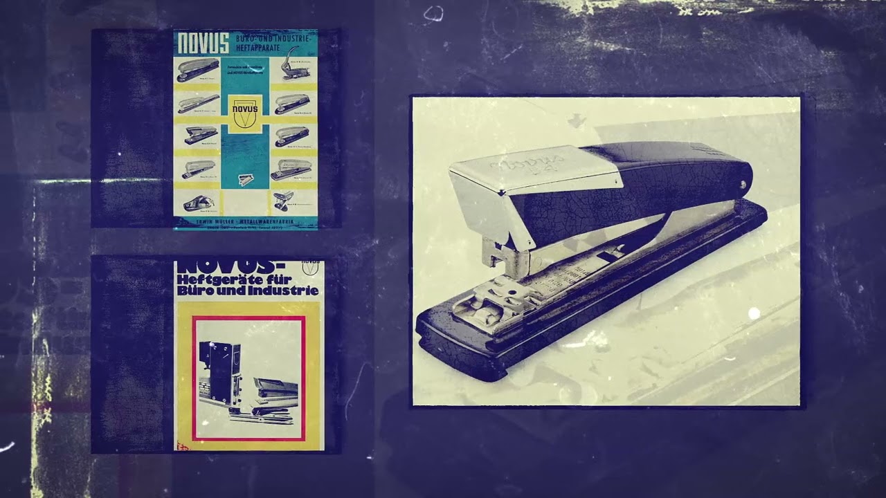 75 years NOVUS staplers | www.novus-dahle.com/en
