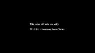 Harmony Love Venus isochronic Tones 22123 Hz Pure Series