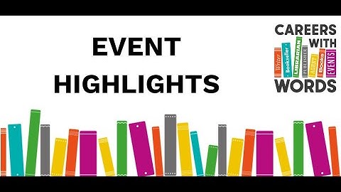 Careers With Words Event Highlights