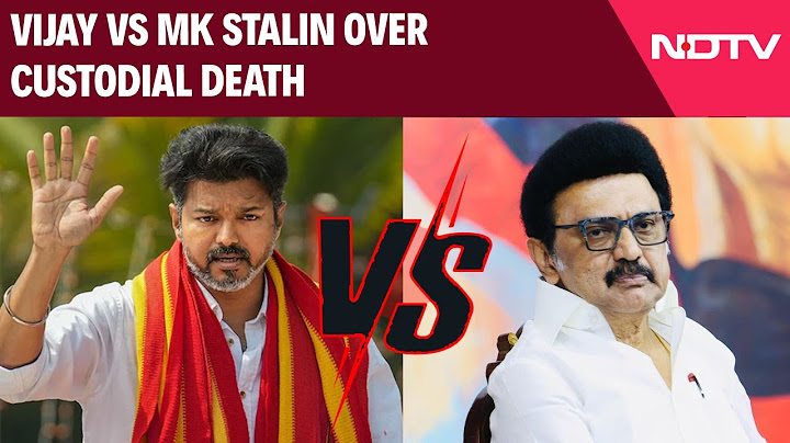 Actor Vijay News | Vijay Vs MK Stalin Over Custodial Death, TVK Chief Demands Stalin's Apology