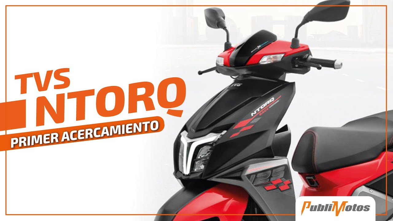 Presentación Scooter TVS NTORQ 2021 