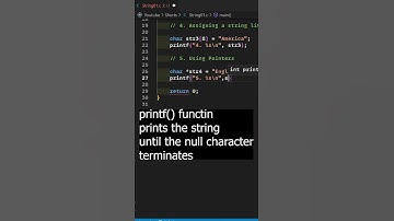 5 ways to initialize a string in C programming||String in C|| Part-2 #shorts