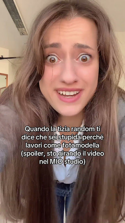 Tutto a posto amio? Perché io si grazie #modella #fotomodella #fotografia #studio #slay