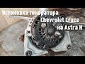 Генератор Chevrolet Cruze на Astra H