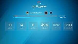 Splitgate PS4 Tutorial and 1st match