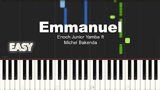 Enoch Junior Yamba - Emmanuel ft Michel Bakenda | EASY PIANO TUTORIAL BY Extreme Midi chords