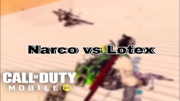 Narco VS Lotex | Call of Duty Mobile Battle Royale