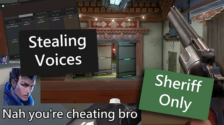 Sheriff Only Sova but My Team Thinks I'm Cheating...