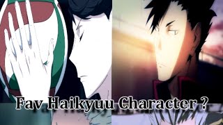 Favorite Haikyuu Characters ? - The Neighbourhood - Daddy Issues