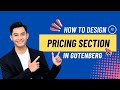 12. Design the Pricing section in Gutenberg Editor | Copy Paste Premade Layout | Gutenlayouts