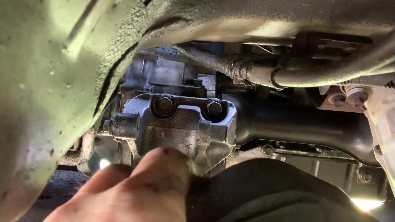 Replacing the rear motor mount on a Honda Element - YouTube