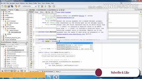 Membuat aplikasi laundry menggunakan netbeans