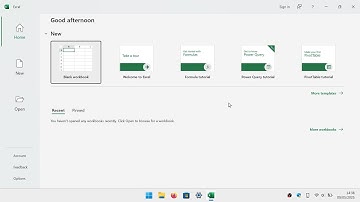 Microsoft Excel | スタートアップ画面をオフにする