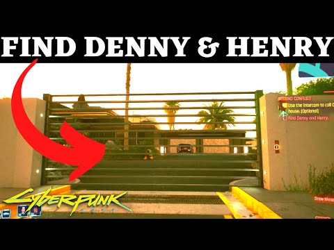 Find Denny and Henry Cyberpunk 2077 Second Conflict - YouTube
