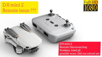 DJI mini 2 Drone remote Disconnecting Problem || Bonkuri Sreenu