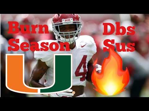 Alabama crimson tide DB’s sus walk on wide receiver Joshua Lanier burns the whole defense Miami W Alabama crimson tide DB’s sus walk on wide receiver Joshua Lanier burns the whole defense Miami W