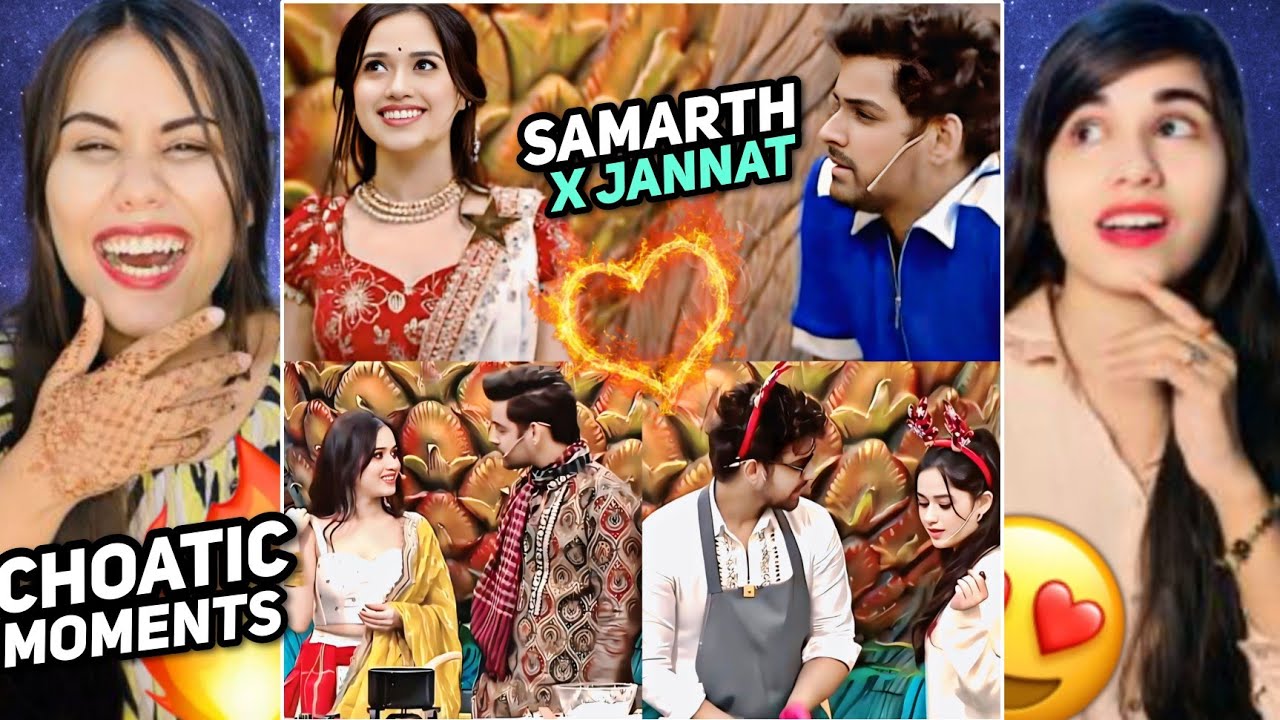 Samarth x Jannat Cutest & Chaotic Moments Reaction 😍🔥 | Cute Chemistry