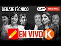 EN VIVO: debate de equipos técnicos de Keiko Fujimori y Pedro Castillo | Elecciones 2021