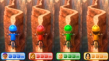 Wii Party U - Dojo Domination Advanced - Waluigi Gameplay