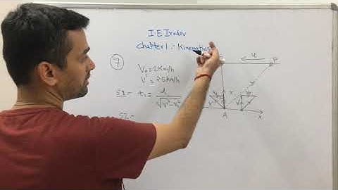Q7 - Irodov - Kinematics