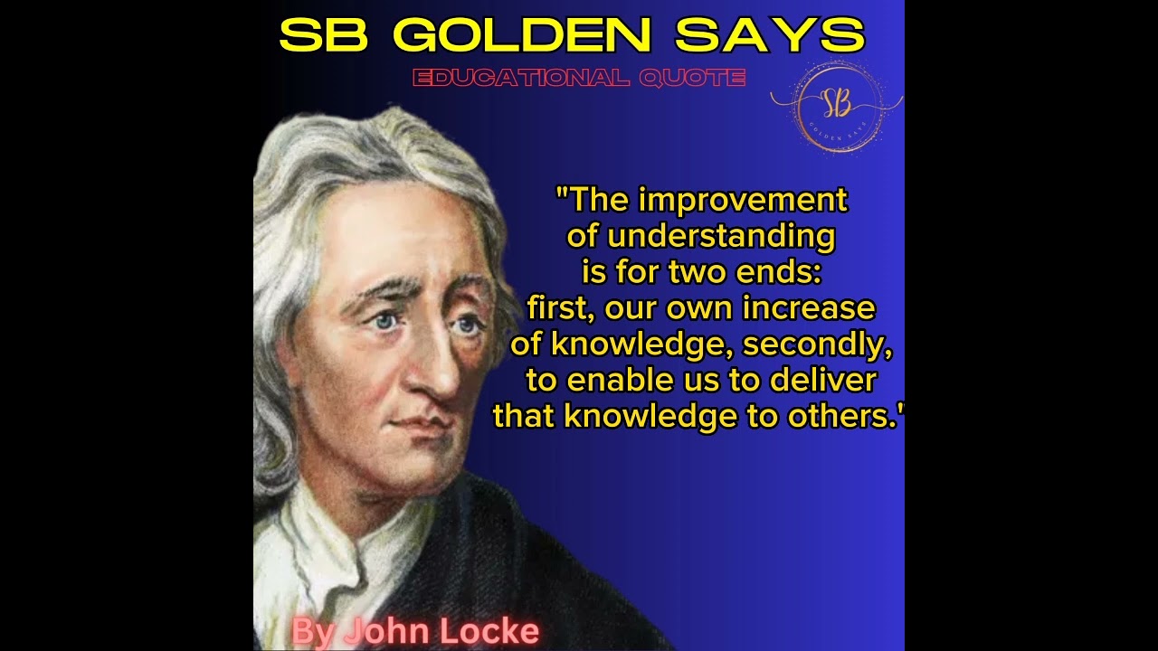 Unlocking Minds: John Locke's Powerful Education Quote | Quote No 06