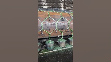 Outdoor wire fence making process- Good tools and machinery make work easy