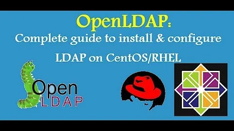 How to Configure OpenLDAP Server / Client on RHEL / CentOS - Step by Step OpenLDAP Configuration