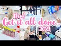 GET IT ALL DONE | CLEAN WITH ME + PANTRY RESTOCK | HOMEMAKING INSPIRATION 2021