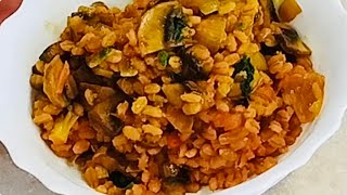 Как приготовить вкусную перловку с грибами за 30 минут!