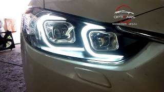 Mazda 6 2014- GJ фары с ДХО 