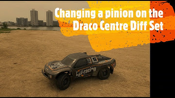 Draco Centre Diff Set 2022 - Changing a pinion