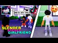 I became a "SLENDER" and stole ODERS GIRLFRIEND in ROBLOX