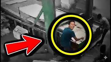Worker Makes ONE MISTAKE Near The Conveyor Belt & Pays For It!