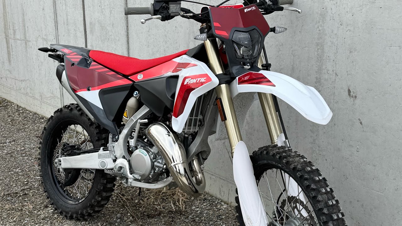 First ride Fantic xe 125 2t🔥| does not end well….