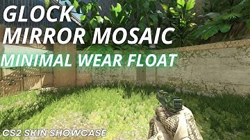 Glock-18 Mirror Mosaic (Minimal Wear) | CS2 Skin Showcase