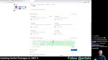 Upgrading Nuget Packages to .NET 5